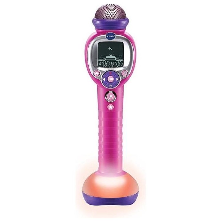 Micro Karaoké Enfant VTECH Kidi Super Star Moov' Rose - 6 ans et + Micro Karaoké Enfant VTECH Kidi Super Star Moov' Rose - 6 ans et +