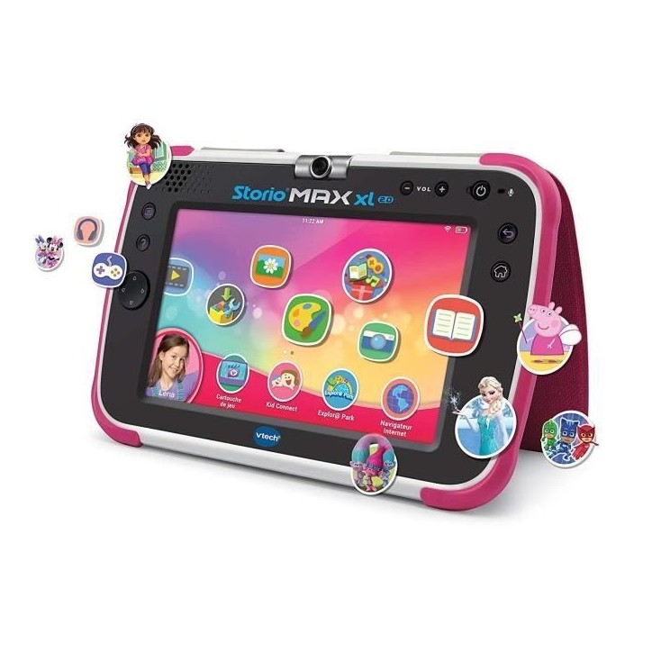 Tablette éducative VTECH Storio Max XL 2.0 7 Rose pour enfant de 3 a 11 ans Tablette éducative VTECH Storio Max XL 2.0 7 Rose pour enfant de 3 a 11 ans