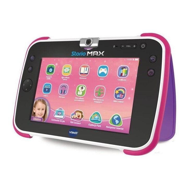 Tablette éducative VTECH Storio Max XL 2.0 7 Rose pour enfant de 3 a 11 ans Tablette éducative VTECH Storio Max XL 2.0 7 Rose pour enfant de 3 a 11 ans