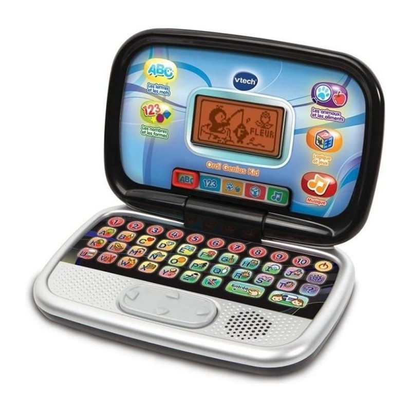 Ordinateur Interactif Enfant - VTECH - Genius Kid - 20 activités édu Ordinateur Interactif Enfant - VTECH - Genius Kid - 20 activités édu