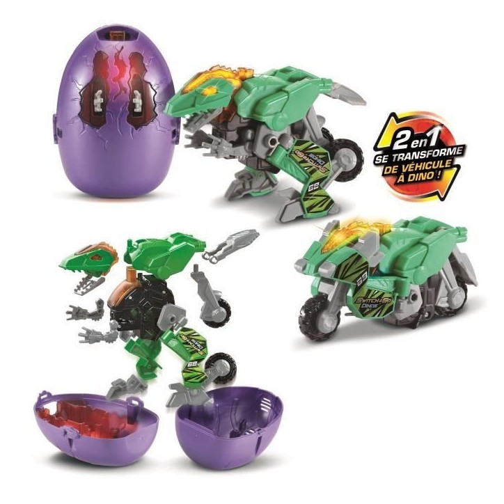VTECH SWITCH & GO DINOS SURPRISE V2 (6 MODELES DIFFERENTS)