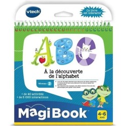 VTECH - Livre Interactif Magibook - ABC, a La Découverte De L'Alphabe
