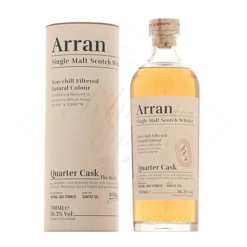 Arran - Quarter Cask -avec etui- The Bothy - Single Malt Scotch Whisky Arran - Quarter Cask -avec etui- The Bothy - Single Malt Scotch Whisky