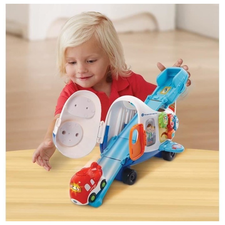 Avion Cargo 2 en 1 Tut Tut Bolides de VTECH pour enfants des 12 mois Avion Cargo 2 en 1 Tut Tut Bolides de VTECH pour enfants des 12 mois
