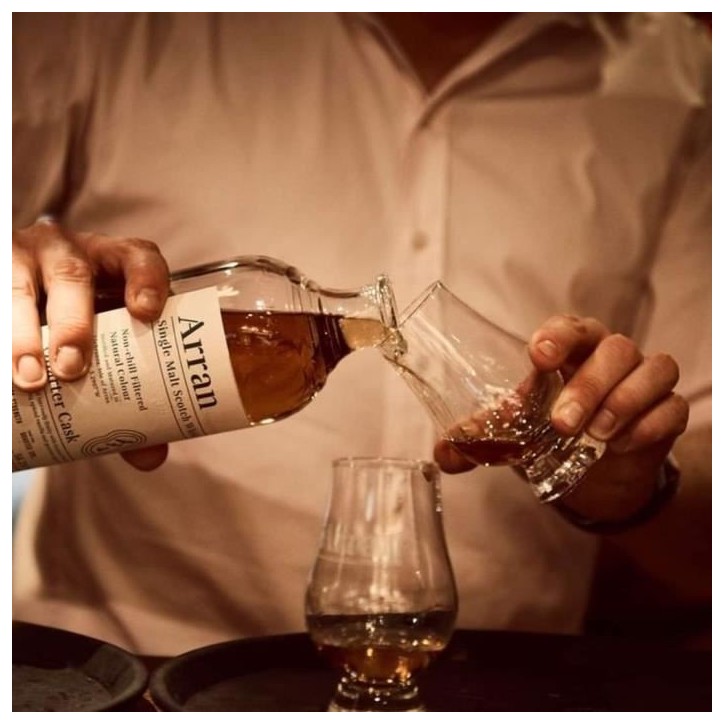 Arran - Quarter Cask -avec etui- The Bothy - Single Malt Scotch Whisky - 56,2% Vol. - 70 cl