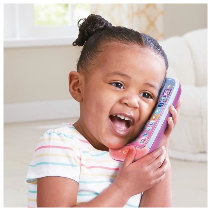 VTECH SMARTPHONE P'TIT GENIUS MAGIC LIGHT ROSE