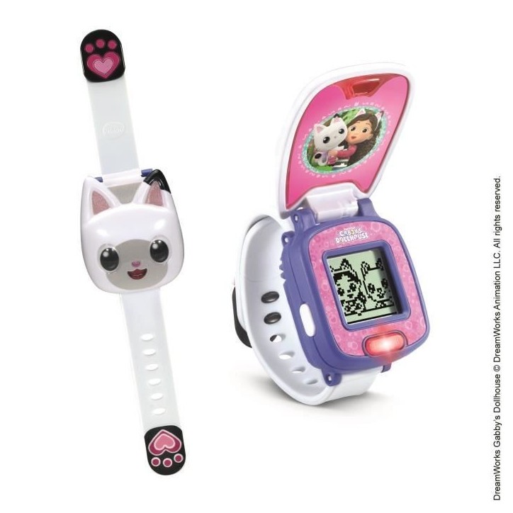 VTECH GABBY ET LA MAISON MAGIQUE - MONTRE-JEU INTERACTIVE DE PANDY PATTES