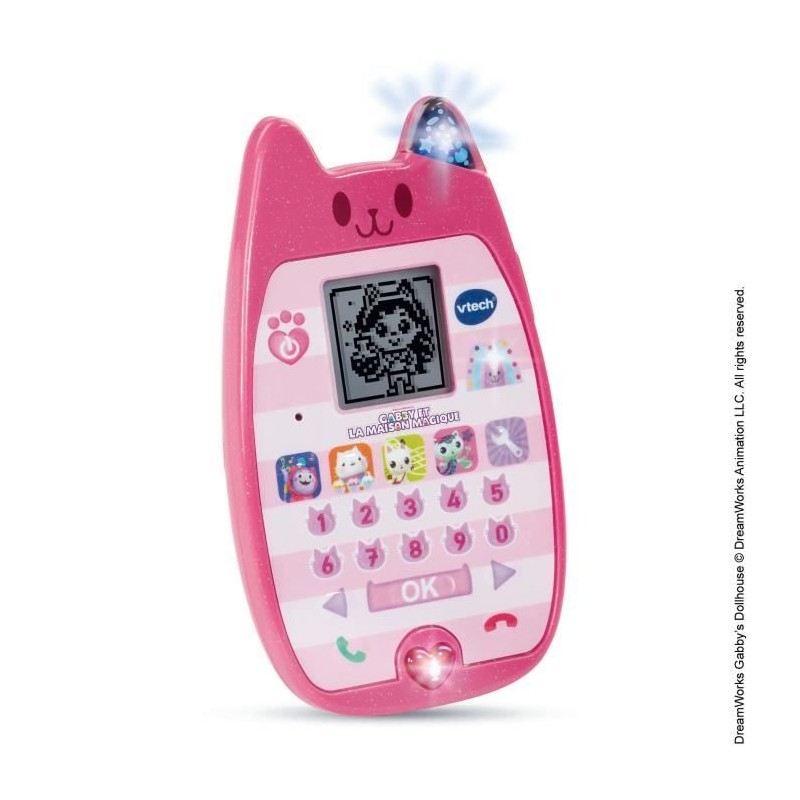 VTECH GABBY ET LA MAISON MAGIQUE - LE SMARTPHONE EDUCATIF VTECH GABBY ET LA MAISON MAGIQUE - LE SMARTPHONE EDUCATIF