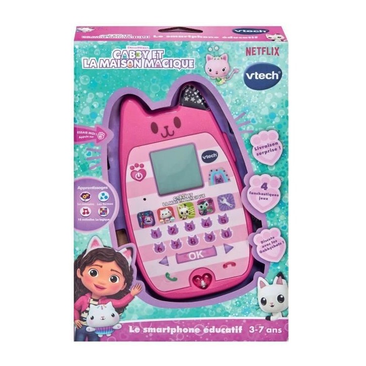 VTECH GABBY ET LA MAISON MAGIQUE - LE SMARTPHONE EDUCATIF
