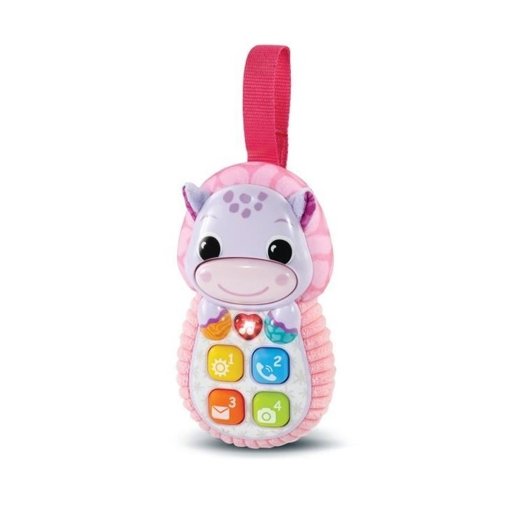 VTECH-ALLO BEBE TOUDOUX ROSE