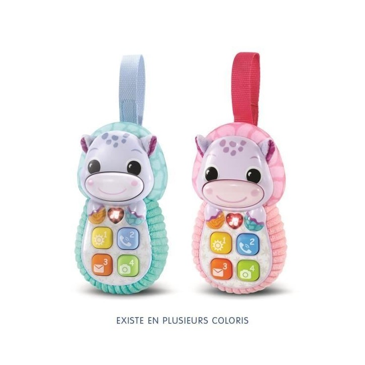 VTECH-ALLO BEBE TOUDOUX ROSE