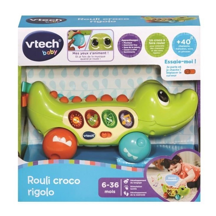 VTECH-ROULI CROCO RIGOLO