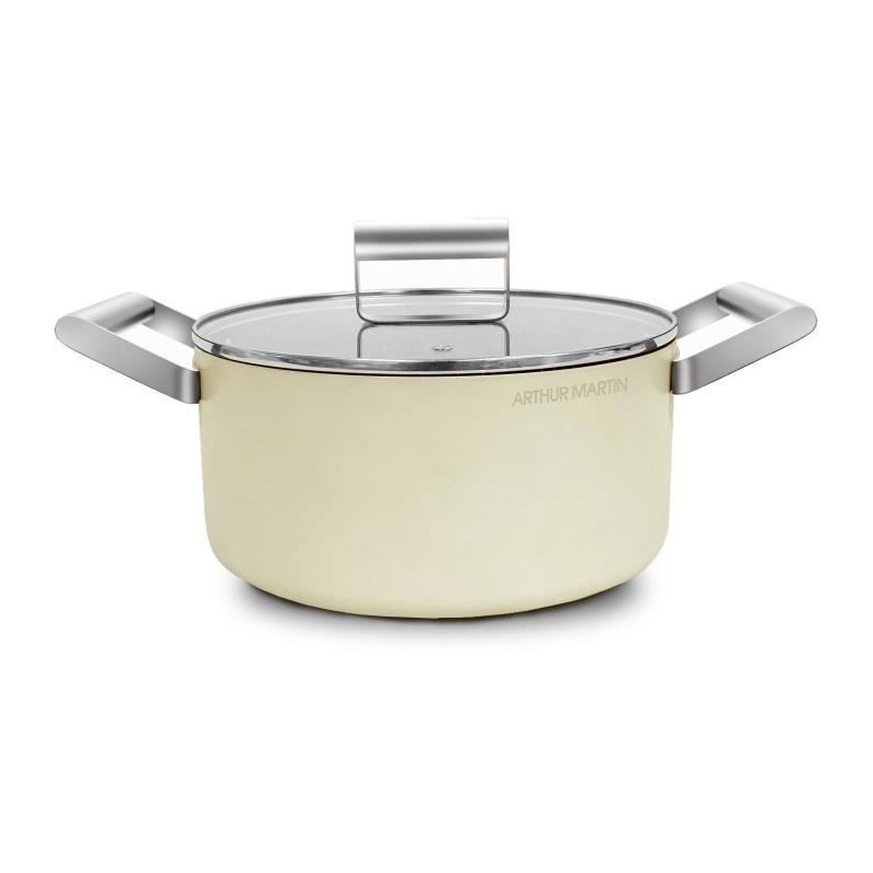 Marmite - ARTHUR MARTIN - AM0063 - 20 cm avec couvercle - Aluminium Fo Marmite - ARTHUR MARTIN - AM0063 - 20 cm avec couvercle - Aluminium Fo