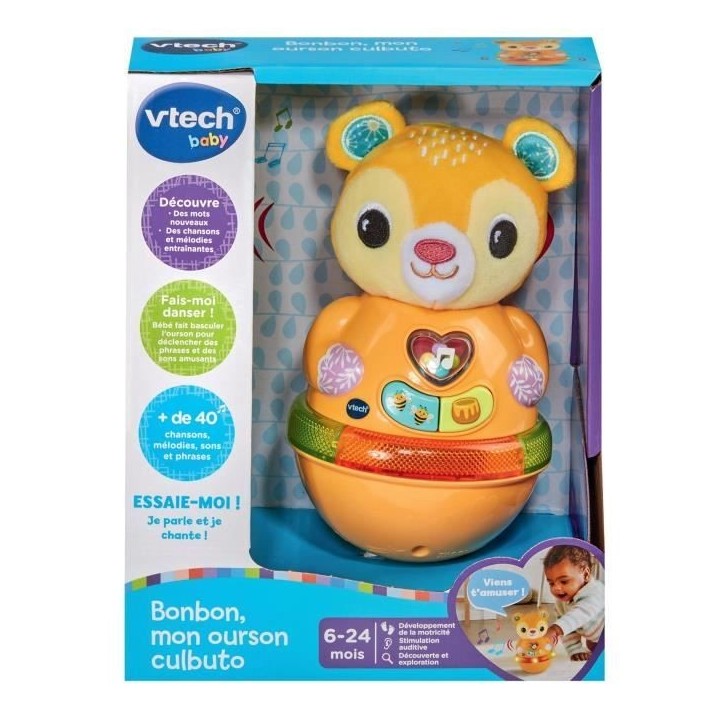 VTECH-BONBON, MON OURSON CULBUTO VTECH-BONBON, MON OURSON CULBUTO