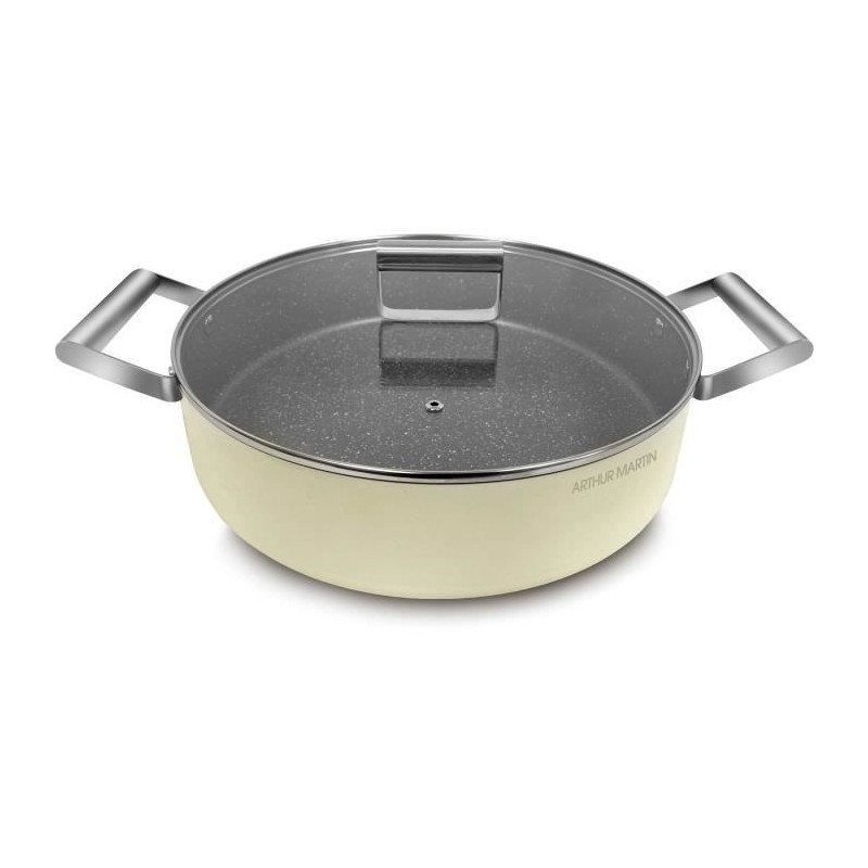 Faitout - ARTHUR MARTIN - AM6523 - 24 cm avec couvercle - Aluminium Fo Faitout - ARTHUR MARTIN - AM6523 - 24 cm avec couvercle - Aluminium Fo