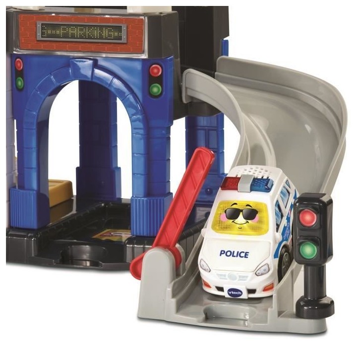 VTECH TUT TUT BOLIDES SERIE PRO - SUPER POSTE DE POLICE INTERACTIF (+ CHRIS, LIEUTENANT DE POLICE)