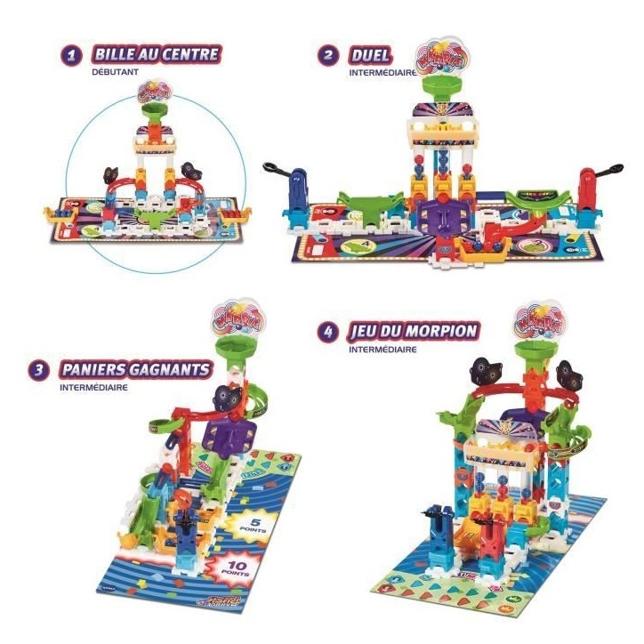 Circuit de jeu Marble Rush - Gaming Set S300 - VTECH - 4 ans + Circuit de jeu Marble Rush - Gaming Set S300 - VTECH - 4 ans +