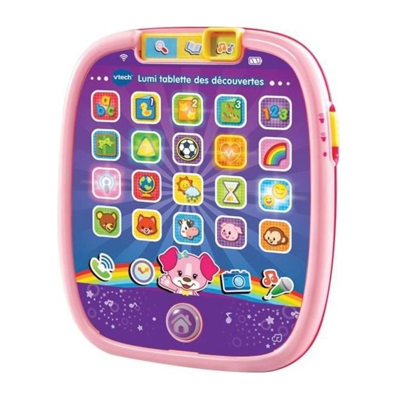 VTECH BABY - Lumi Tablette des Découvertes - Tablette Enfant Rose