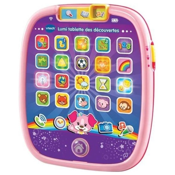 VTECH BABY - Lumi Tablette des Découvertes - Tablette Enfant Rose VTECH BABY - Lumi Tablette des Découvertes - Tablette Enfant Rose