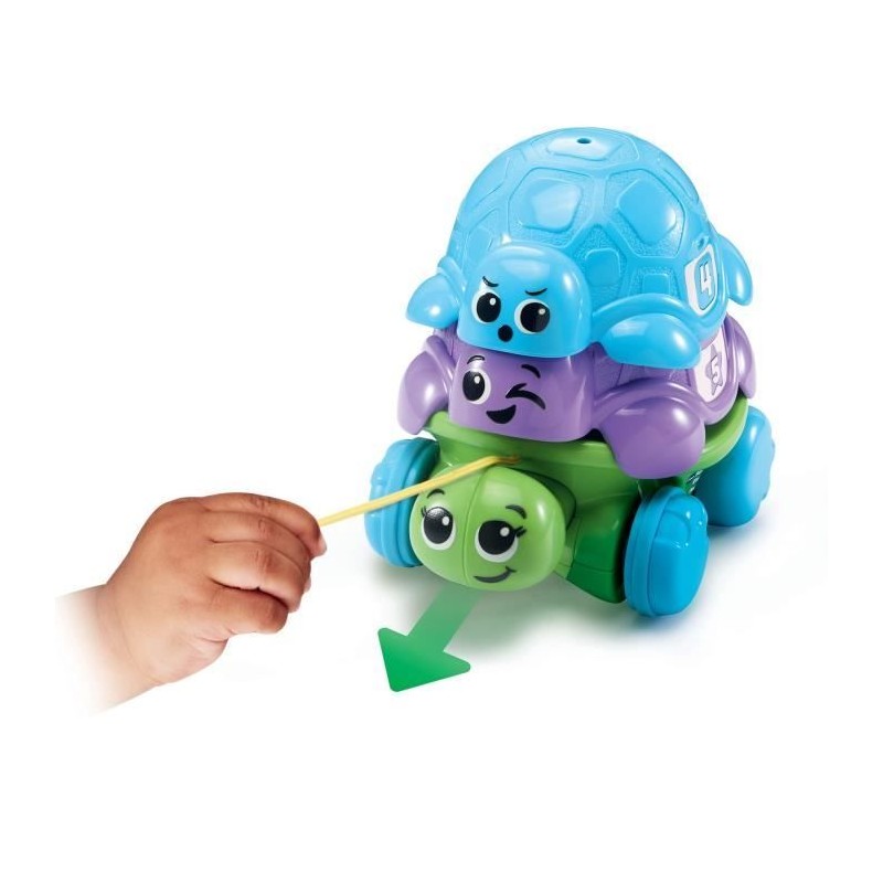 VTECH-FAMILLE EMPILO TORTUE (PLASTIQUE REUTILISE) VTECH-FAMILLE EMPILO TORTUE (PLASTIQUE REUTILISE)