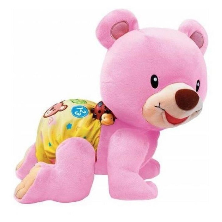 VTECH BABY - Ourson, 1,2,3 Suis-Moi - Rose