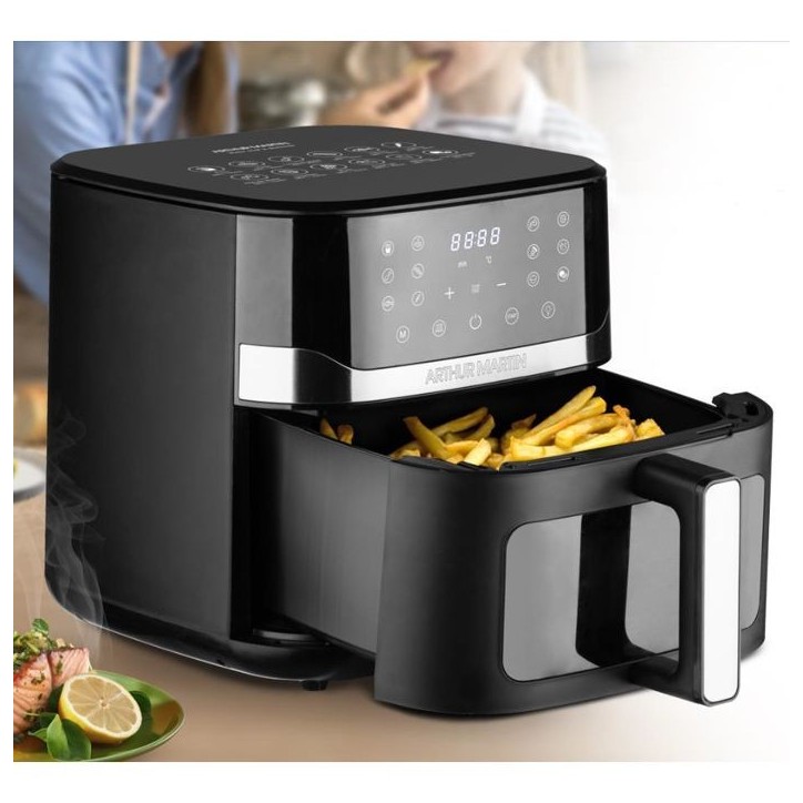 Friteuse sans huile - ARTHUR MARTIN - AMPAF1800 - Capacité 10L - 1800W - 10 programmes de cuisson