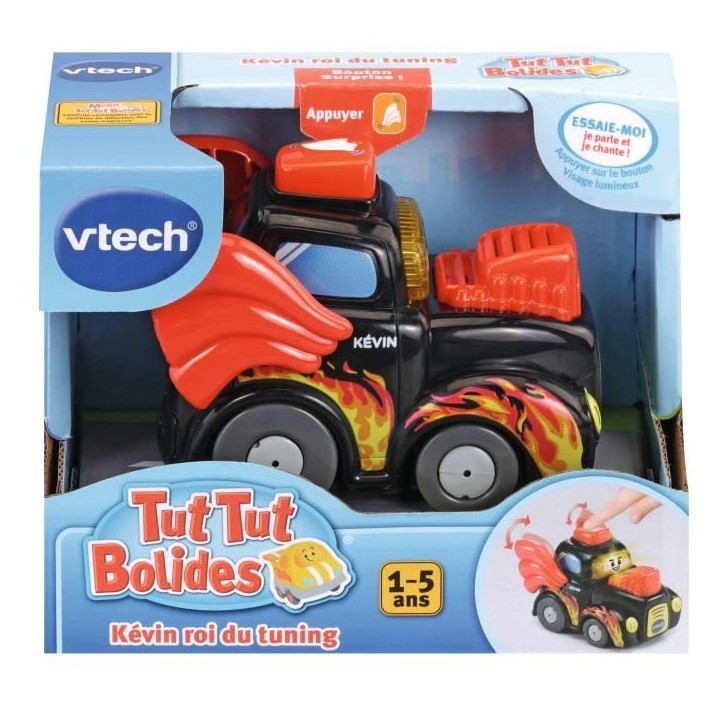 VTECH - Tut Tut Bolides - Véhicule Surprise Aléatoire - Pour Bébé de 12 mois et plus VTECH - Tut Tut Bolides - Véhicule Surprise Aléatoire - Pour Bébé de 12 mois et plus