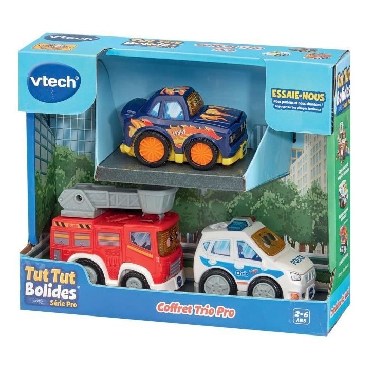 TUT TUT BOLIDES - VÉHICULES SÉRIE PRO - COFFRET TRIO TUT TUT BOLIDES - VÉHICULES SÉRIE PRO - COFFRET TRIO