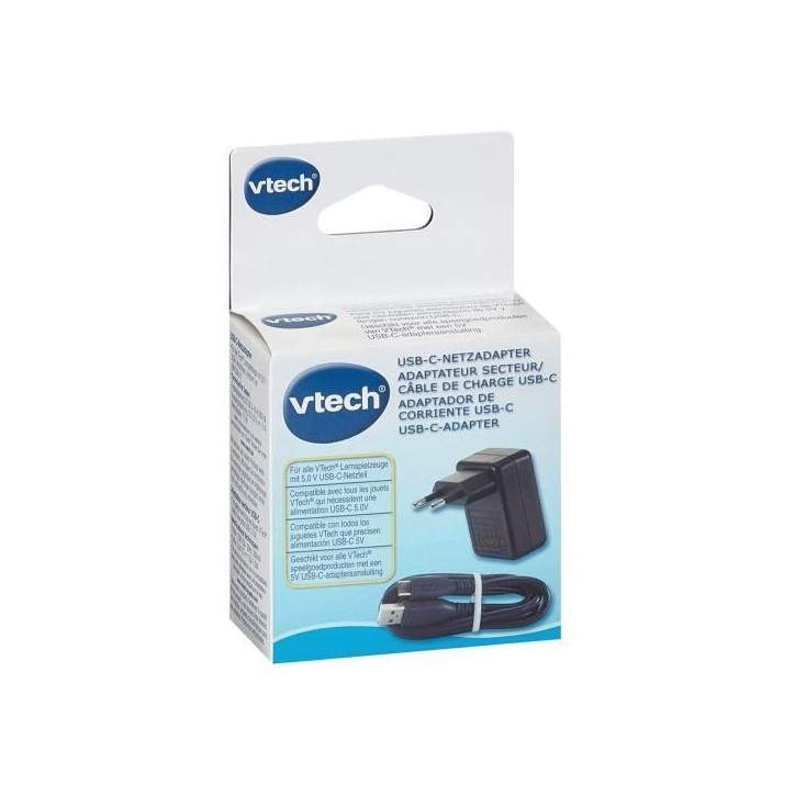 ADAPTATEUR SECTEUR USB C OFFICIEL VTECH ADAPTATEUR SECTEUR USB C OFFICIEL VTECH