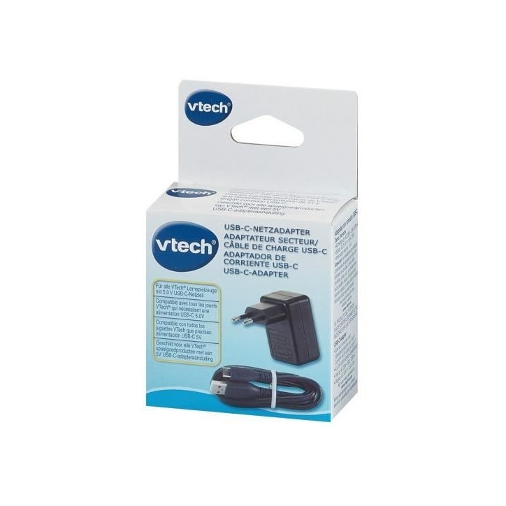 ADAPTATEUR SECTEUR USB C OFFICIEL VTECH ADAPTATEUR SECTEUR USB C OFFICIEL VTECH
