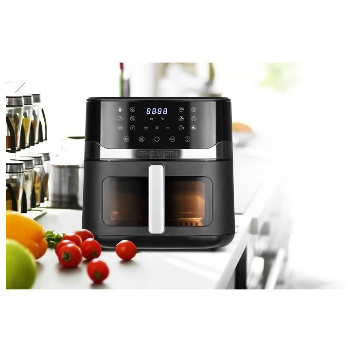 Friteuse sans huile - ARTHUR MARTIN - AMPAF1800 - Capacité 10L - 1800W - 10 programmes de cuisson