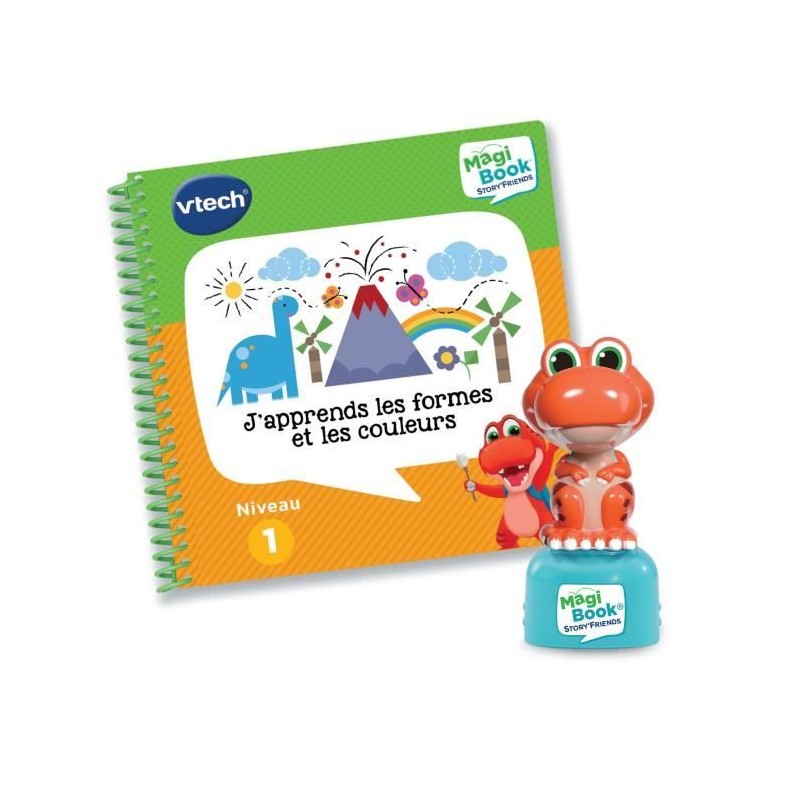 VTECH - MAGIBOOK STORY'FRIENDS - J'APPRENDS LES FORMES ET LES COULEURS VTECH - MAGIBOOK STORY'FRIENDS - J'APPRENDS LES FORMES ET LES COULEURS