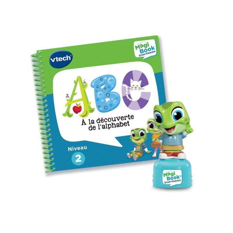 VTECH - MAGIBOOK STORY'FRIENDS (ABC a LA DÉCOUVERTE DE L'ALPHABET + P VTECH - MAGIBOOK STORY'FRIENDS (ABC a LA DÉCOUVERTE DE L'ALPHABET + P