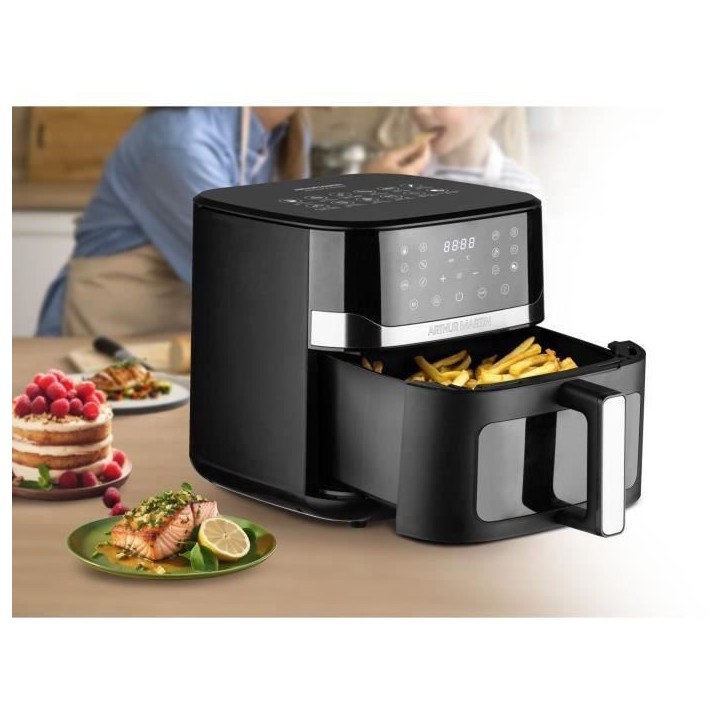 Friteuse sans huile - ARTHUR MARTIN - AMPAF1800 - Capacité 10L - 1800W - 10 programmes de cuisson