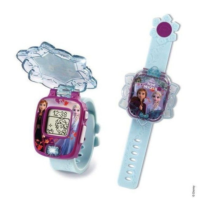 Montre-Jeu Interactive VTECH La Reine des Neiges 2 d'Elsa - Pour Enfan Montre-Jeu Interactive VTECH La Reine des Neiges 2 d'Elsa - Pour Enfan