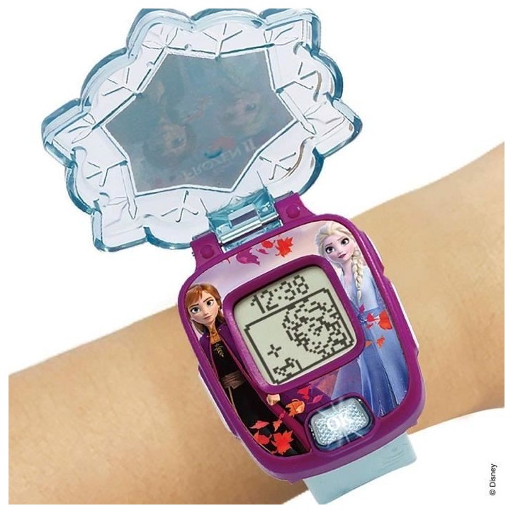 Montre-Jeu Interactive VTECH La Reine des Neiges 2 d'Elsa - Pour Enfant de 3 a 7 ans - Garantie 2 ans
