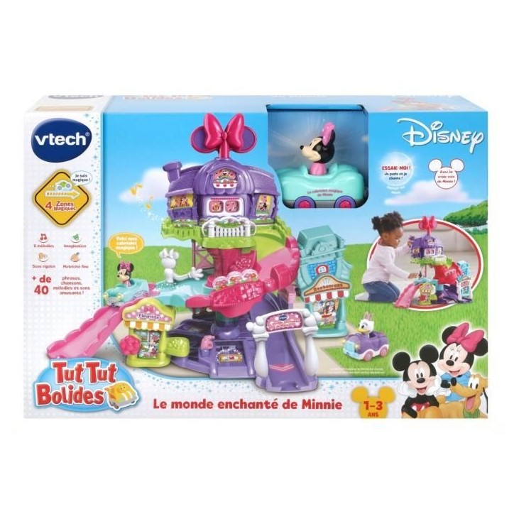 VTECH - Tut Tut Bolides - Le Monde Enchanté de Minnie (+ Cabriolet Magique de Minnie) VTECH - Tut Tut Bolides - Le Monde Enchanté de Minnie (+ Cabriolet Magique de Minnie)