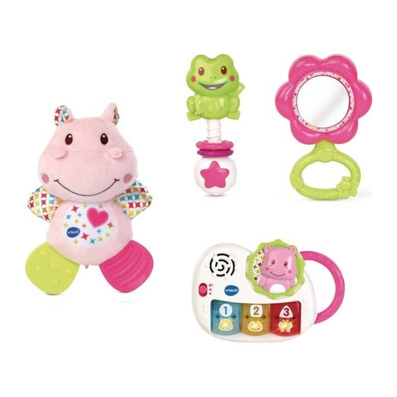 VTECH BABY - Coffret Naissance - Éveil des Sens - Rose VTECH BABY - Coffret Naissance - Éveil des Sens - Rose