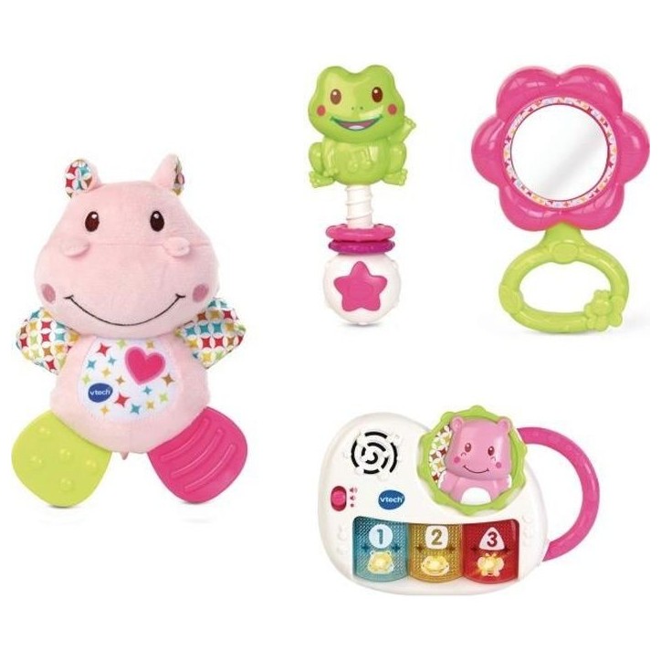 VTECH BABY - Coffret Naissance - Éveil des Sens - Rose