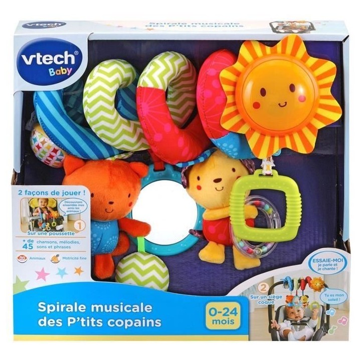 VTECH BABY - Spirale Musicale des P'tits Copains VTECH BABY - Spirale Musicale des P'tits Copains