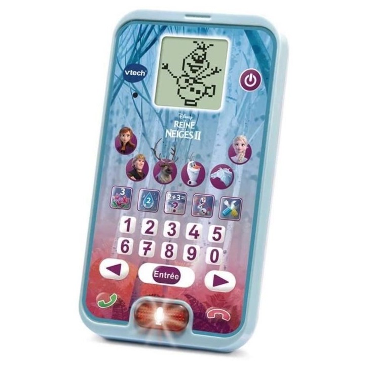 Smartphone éducatif VTECH - La Reine des Neiges 2 - 3-7 ans - Jeux éducatifs inclus Smartphone éducatif VTECH - La Reine des Neiges 2 - 3-7 ans - Jeux éducatifs inclus