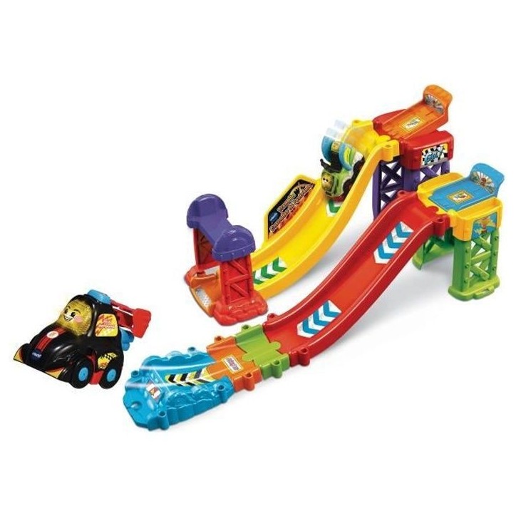 VTECH - Tut Tut Bolides - Tremplin Cascades de l'Extreme + Lucas, le Roi du Championnat VTECH - Tut Tut Bolides - Tremplin Cascades de l'Extreme + Lucas, le Roi du Championnat