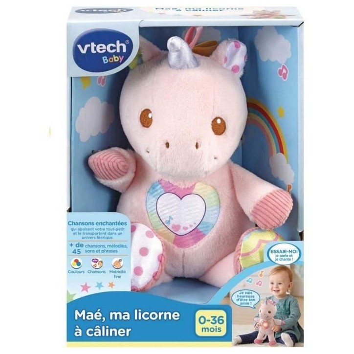 VTECH BABY - Maé, Ma Licorne a Câliner VTECH BABY - Maé, Ma Licorne a Câliner