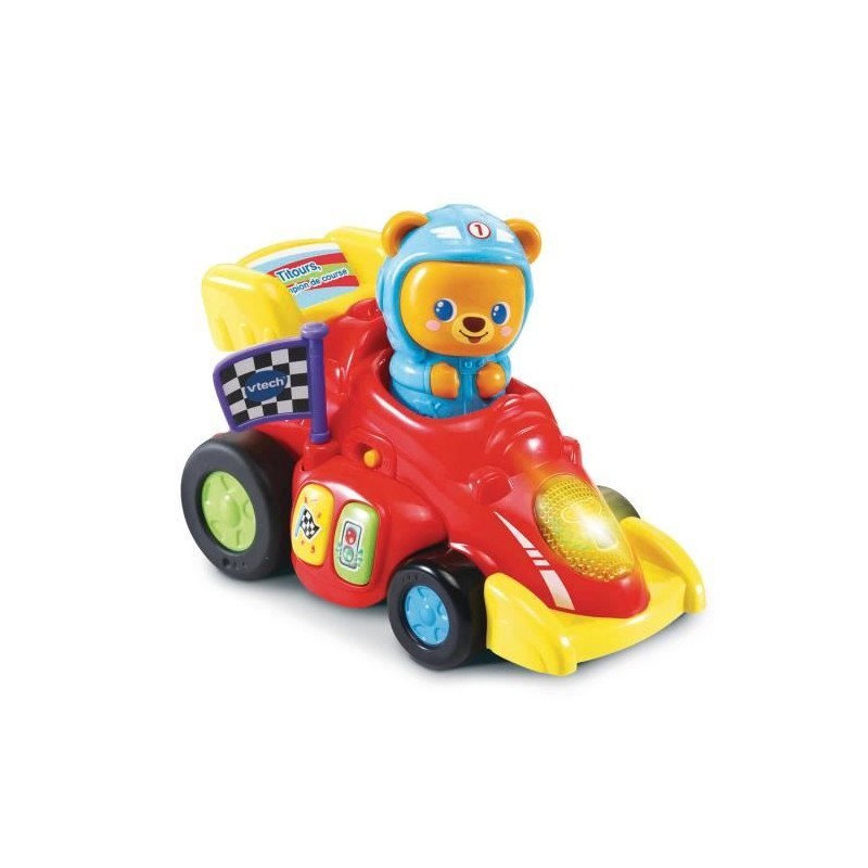 VTECH - Titours, Champion de Course - Véhicule Interactif pour Bébé VTECH - Titours, Champion de Course - Véhicule Interactif pour Bébé