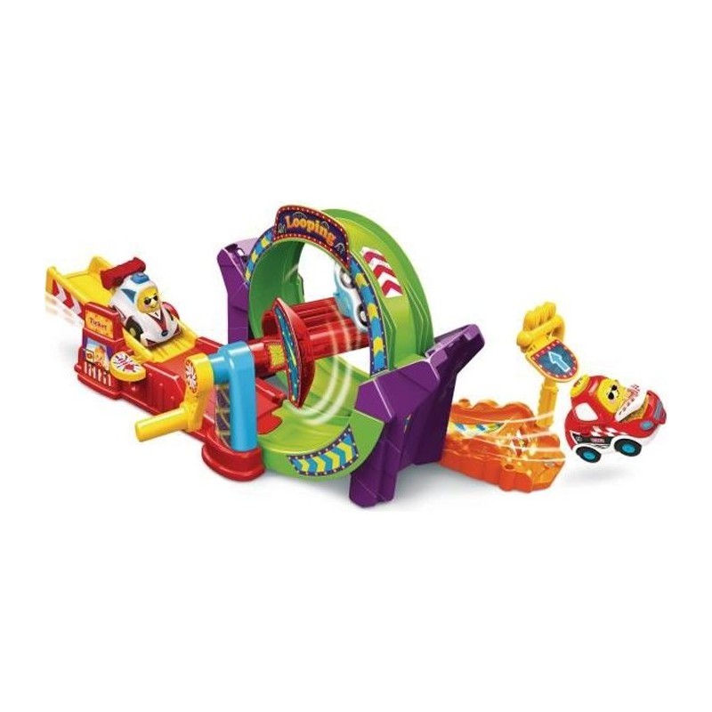 Circuit miniature - VTECH - Tut Tut Bolides - Tut Tut Looping + King - Circuit miniature - VTECH - Tut Tut Bolides - Tut Tut Looping + King -