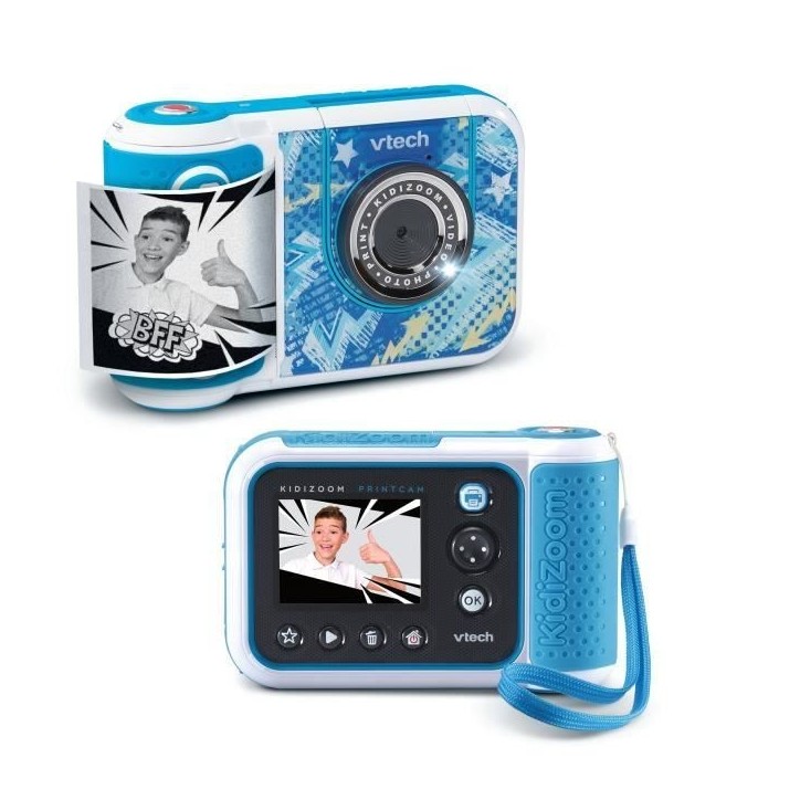 VTECH - KIDIZOOM PRINT CAM GRAFFITI - Bleu VTECH - KIDIZOOM PRINT CAM GRAFFITI - Bleu