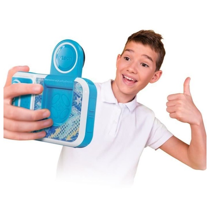 VTECH - KIDIZOOM PRINT CAM GRAFFITI - Bleu VTECH - KIDIZOOM PRINT CAM GRAFFITI - Bleu