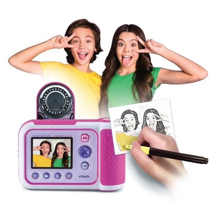 VTECH KIDIZOOM PRINT CAM (ROSE) VTECH KIDIZOOM PRINT CAM (ROSE)