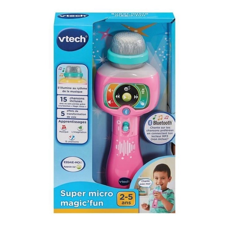 VTECH SUPER MICRO MAGIC'FUN ROSE VTECH SUPER MICRO MAGIC'FUN ROSE