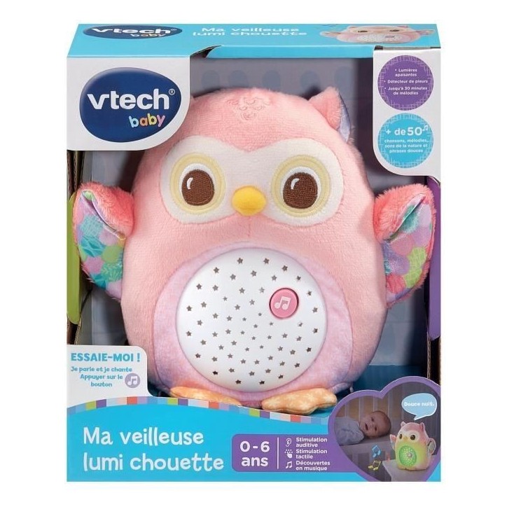 VTECH MA VEILLEUSE LUMI CHOUETTE ROSE VTECH MA VEILLEUSE LUMI CHOUETTE ROSE